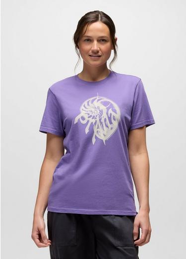 Heritage Nautilus Short Sleeve Graphic Tee, Color: Hyacinth, image 18