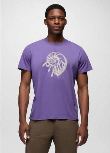 Heritage Nautilus Short Sleeve Graphic Tee, Color: Hyacinth, image 20