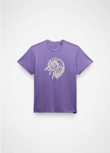 Heritage Nautilus Short Sleeve Graphic Tee, Color: Hyacinth, image 17