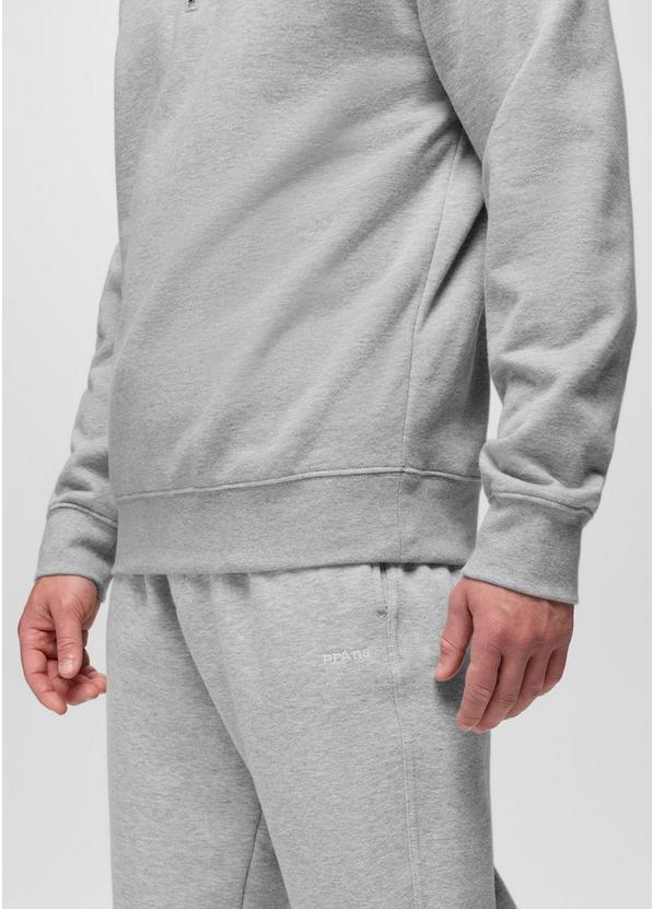 prAna Fleece 1/4 Zip, Color: Heather Grey, image 4