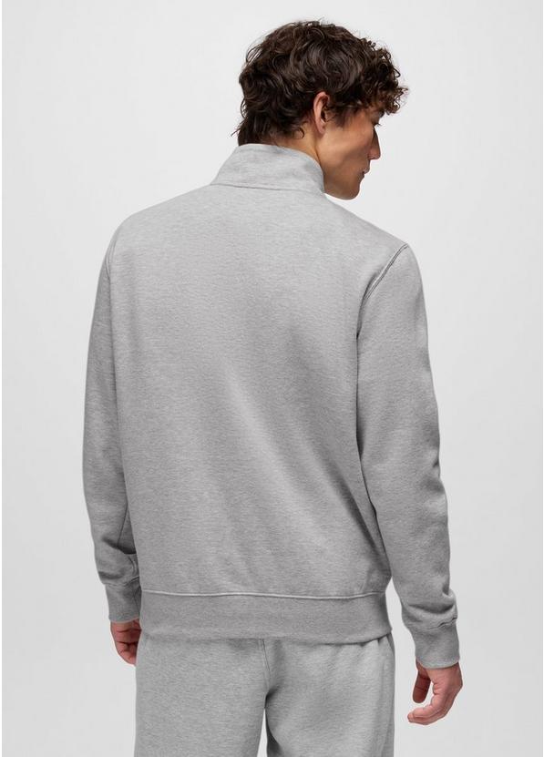 prAna Fleece 1/4 Zip, Color: Heather Grey, image 2
