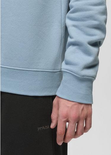 prAna Fleece 1/4 Zip, Color: Glacier Skies, image 4