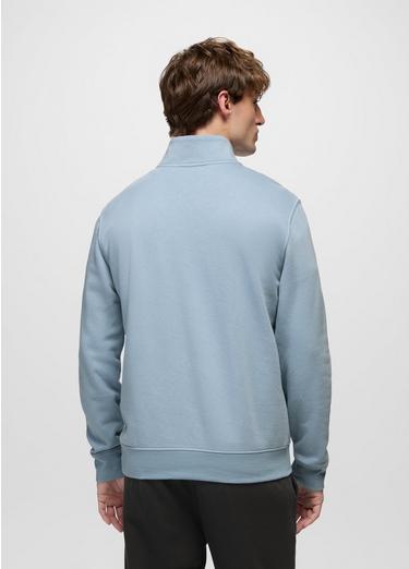 prAna Fleece 1/4 Zip, Color: Glacier Skies, image 2