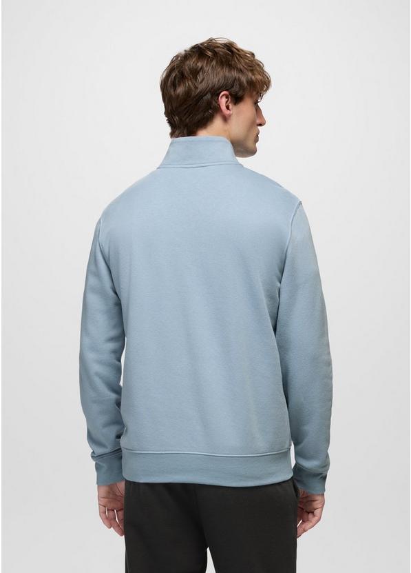 prAna Fleece 1/4 Zip, Color: Glacier Skies, image 2