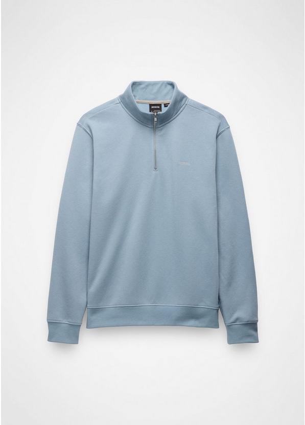 prAna Fleece 1/4 Zip, Color: Glacier Skies, image 6