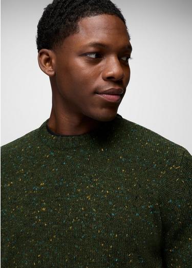 Coupeville Crew Sweater, Color: Cargo Green, image 15