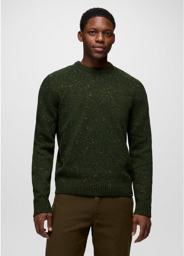 Coupeville Crew Sweater, Color: Cargo Green, image 1