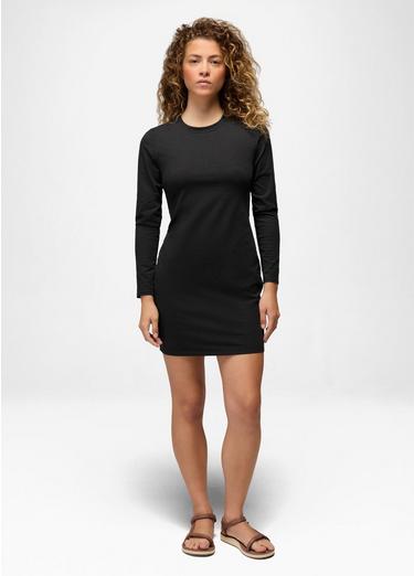 Heavana Long Sleeve Dress, Color: Black Heather, image 9
