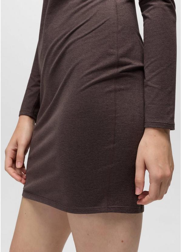 Heavana Long Sleeve Dress, Color: Basalt Heather, image 5