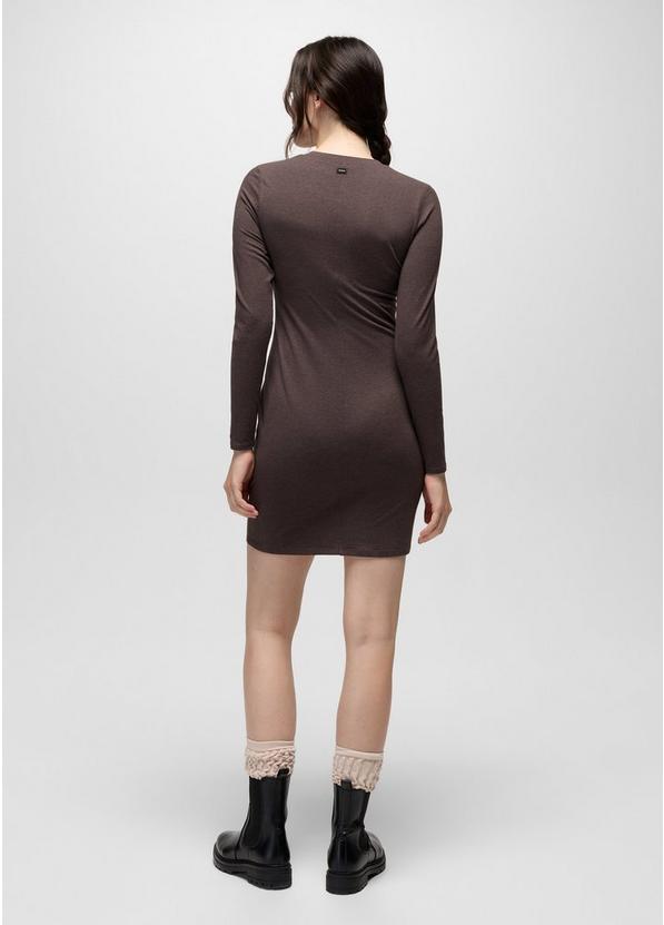 Heavana Long Sleeve Dress, Color: Basalt Heather, image 2