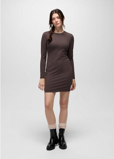 Heavana Long Sleeve Dress, Color: Basalt Heather, image 1