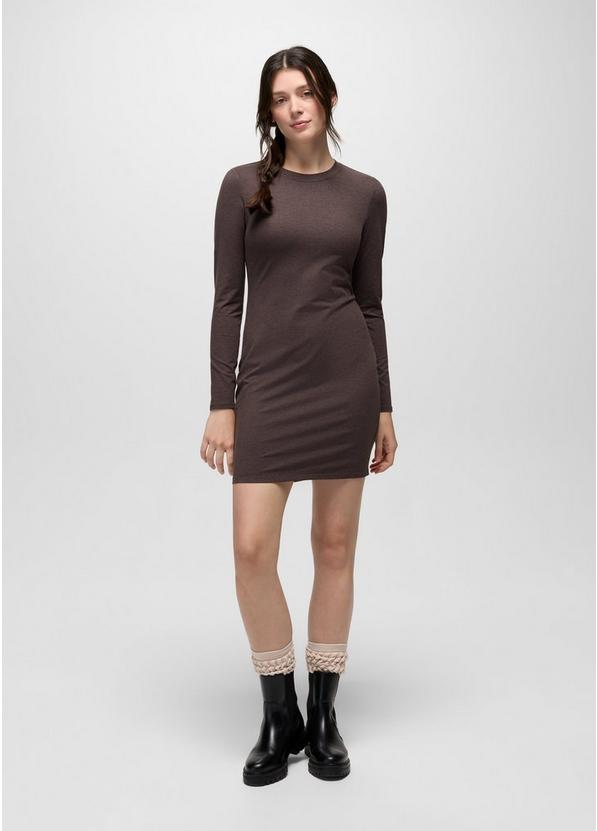 Heavana Long Sleeve Dress, Color: Basalt Heather, image 1
