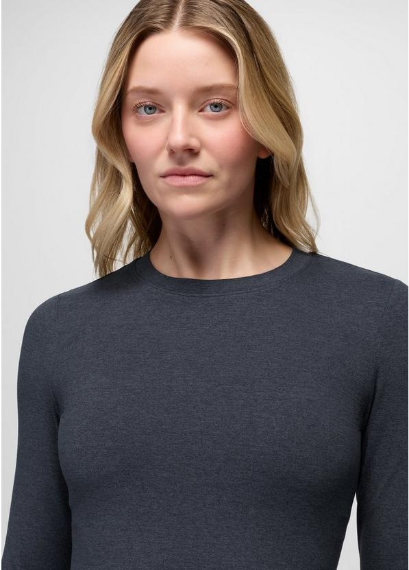Heavana Long Sleeve Dress, Color: Nautical Heather, image 3