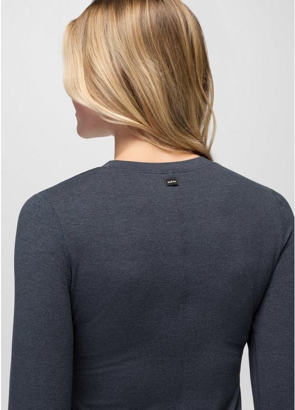 Heavana Long Sleeve Dress, Color: Nautical Heather, image 4