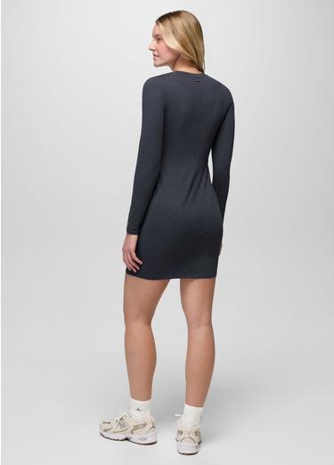 Heavana Long Sleeve Dress, Color: Nautical Heather, image 6