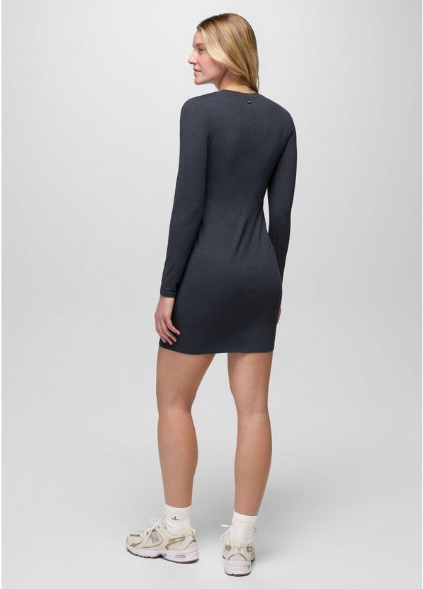 Heavana Long Sleeve Dress, Color: Nautical Heather, image 2