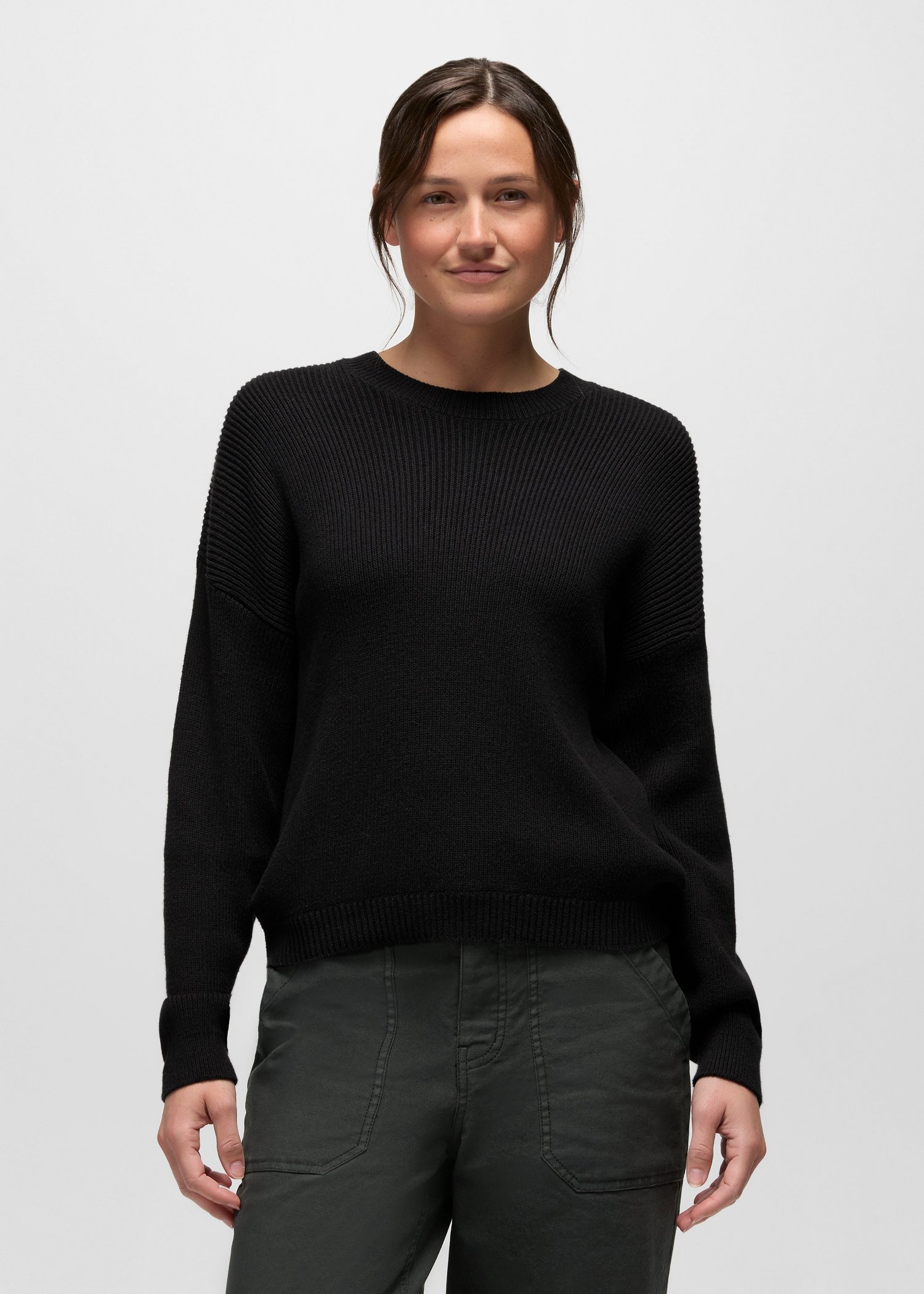 Womens prAna Divine Day Sweater - Black