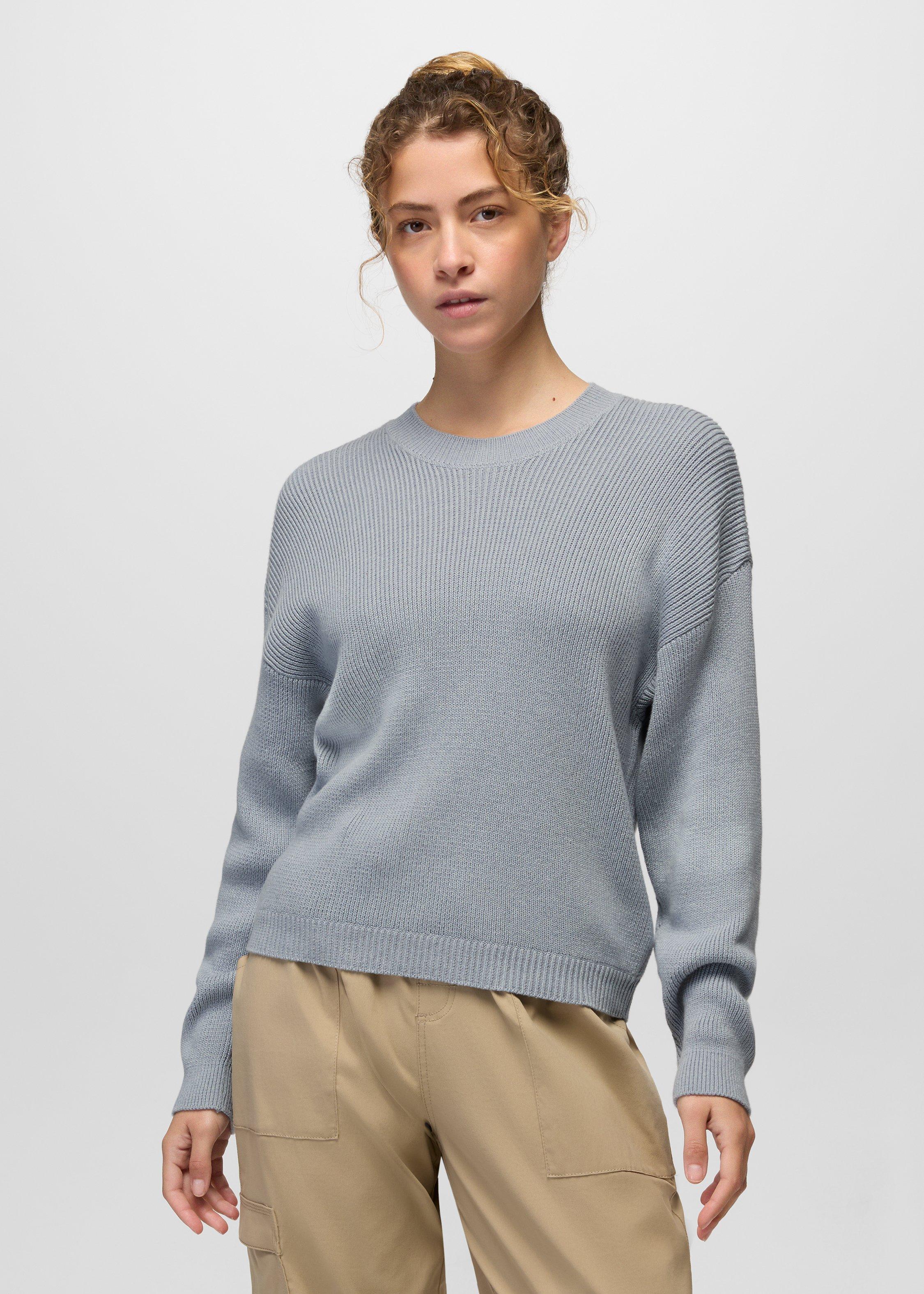 Womens prAna Divine Day Sweater - Glacier Skies