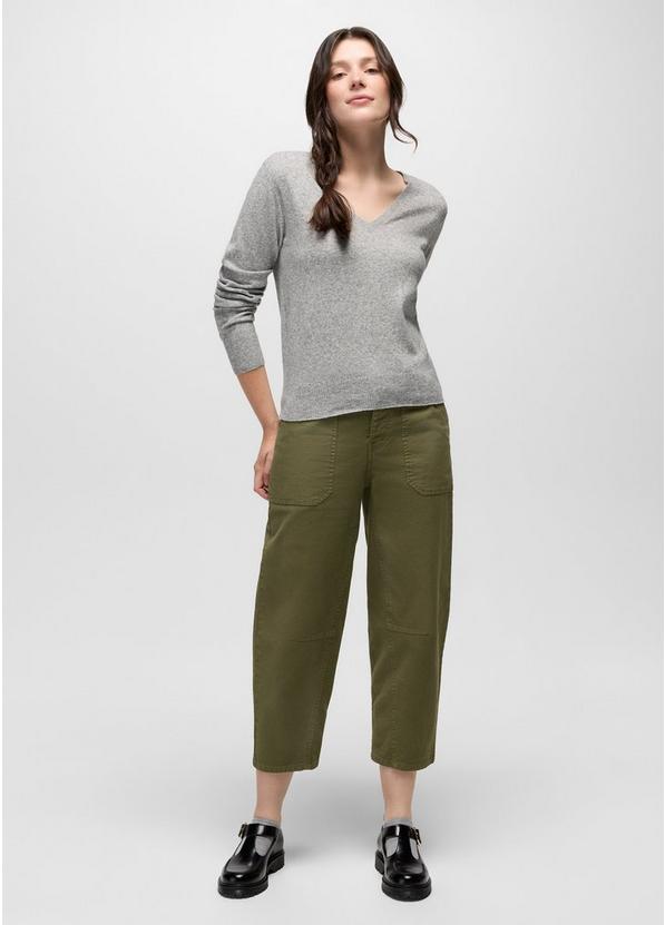 Three Falls V-Neck Sweater, Color: Heather Grey, image 5