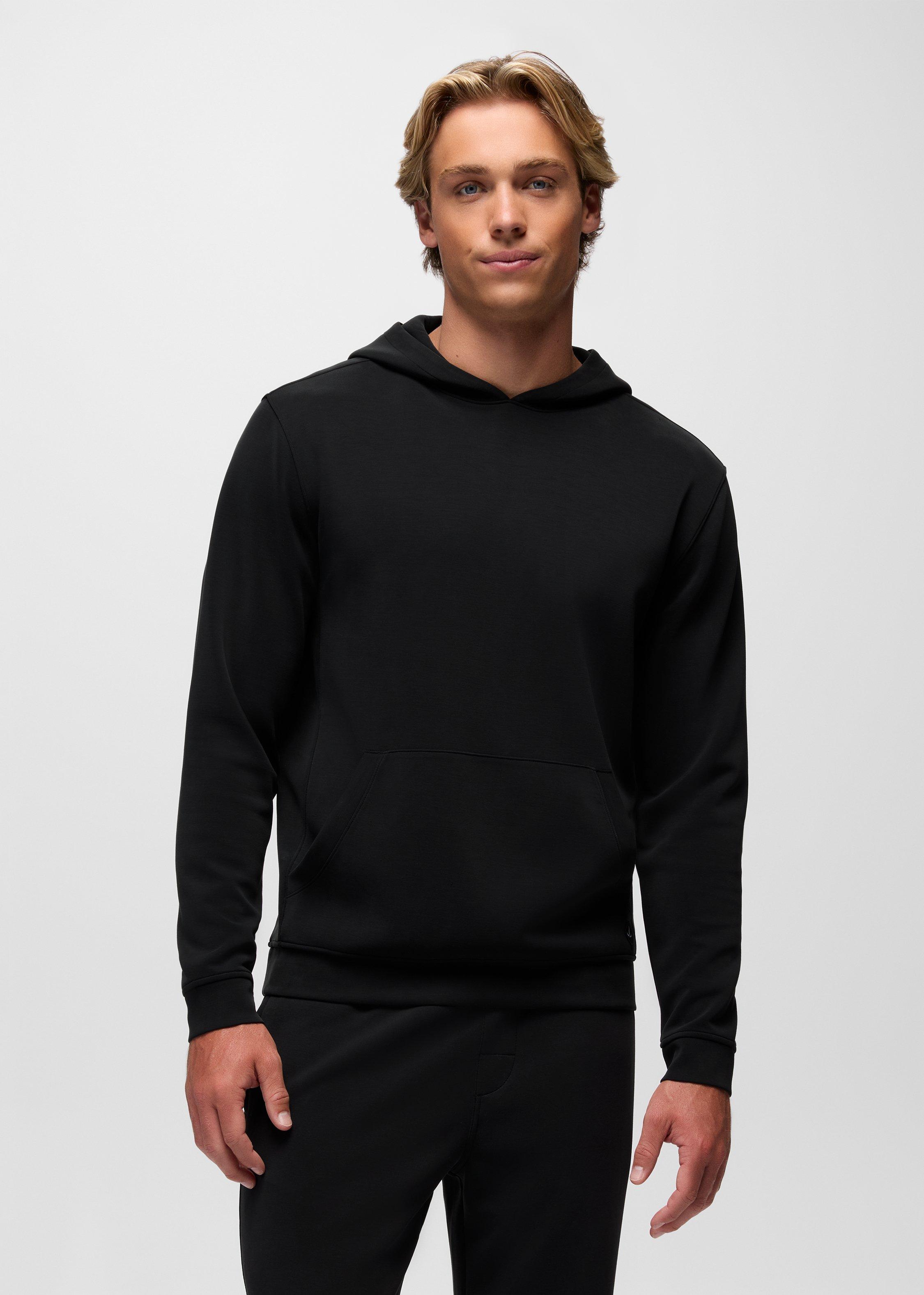 Mens prAna Shea Soft Hoodie - Black