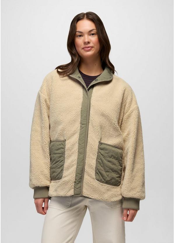 Encinitas Reversible Coat, Color: Sage / Stone, image 6