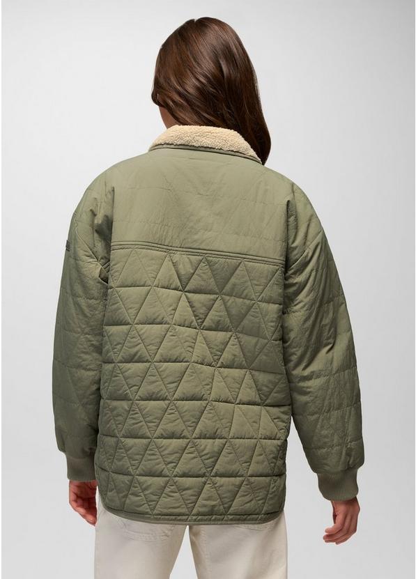 Encinitas Reversible Coat, Color: Sage / Stone, image 2