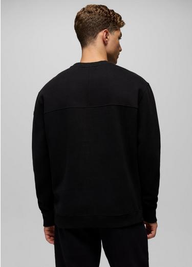 DreamFleece Crew Sweatshirt, Color: Black, image 2