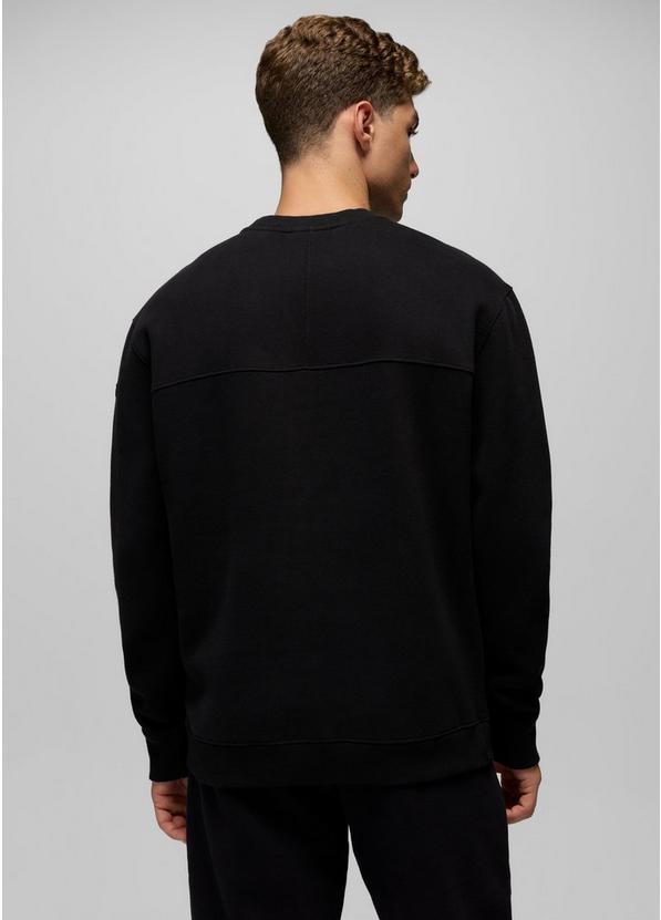 DreamFleece Crew Sweatshirt, Color: Black, image 2