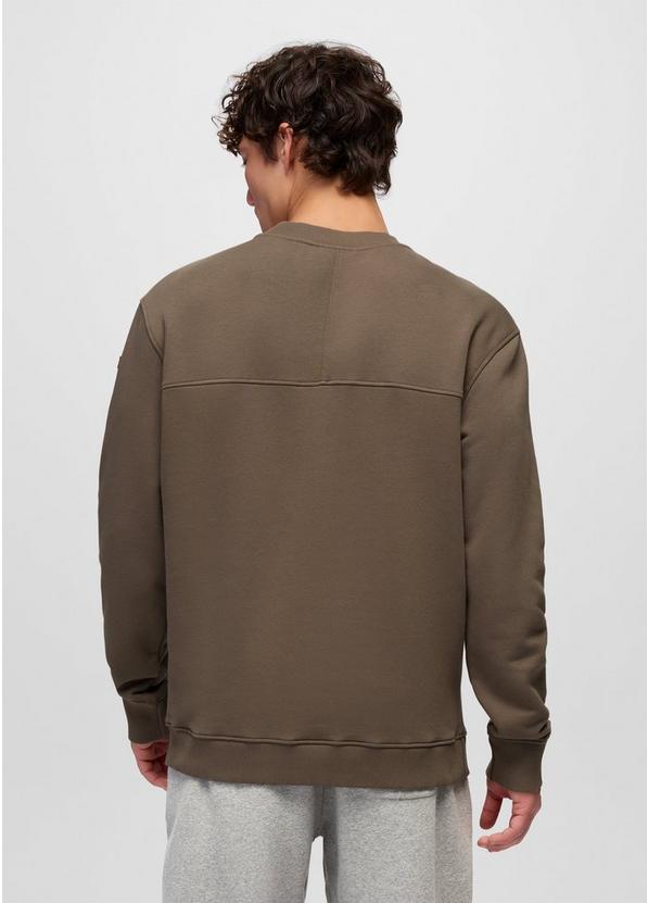 DreamFleece Crew Sweatshirt, Color: Mud, image 2