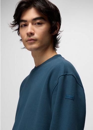 DreamFleece Crew Sweatshirt, Color: Bluff Blue, image 11