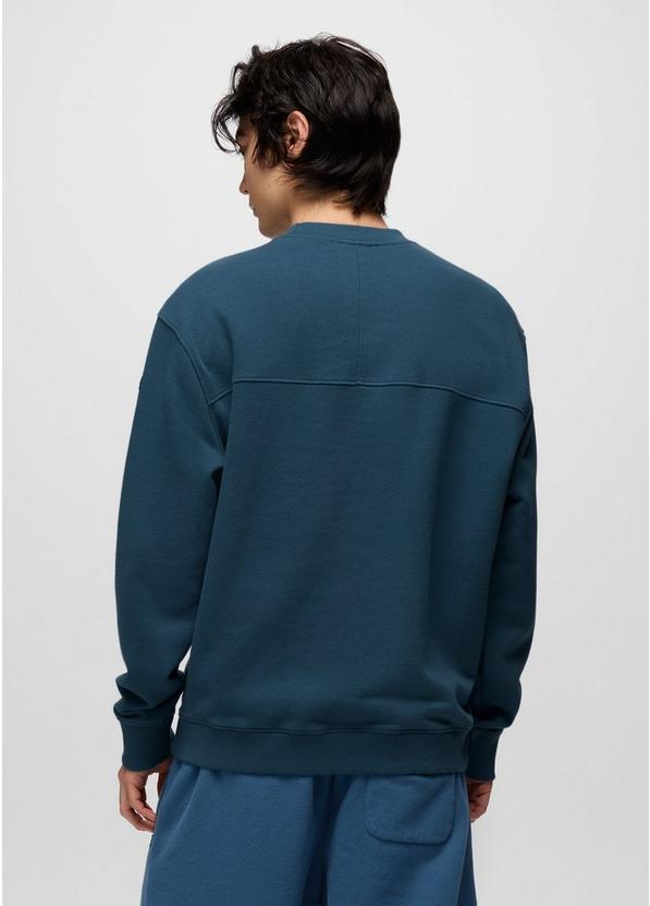 DreamFleece Crew Sweatshirt, Color: Bluff Blue, image 2