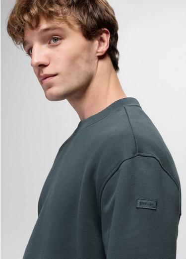 DreamFleece Crew Sweatshirt, Color: Grey Blue, image 15