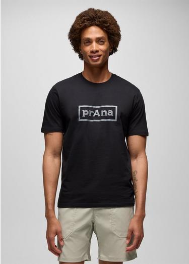 prAna Ingrained Graphic Tee, Color: Black, image 5