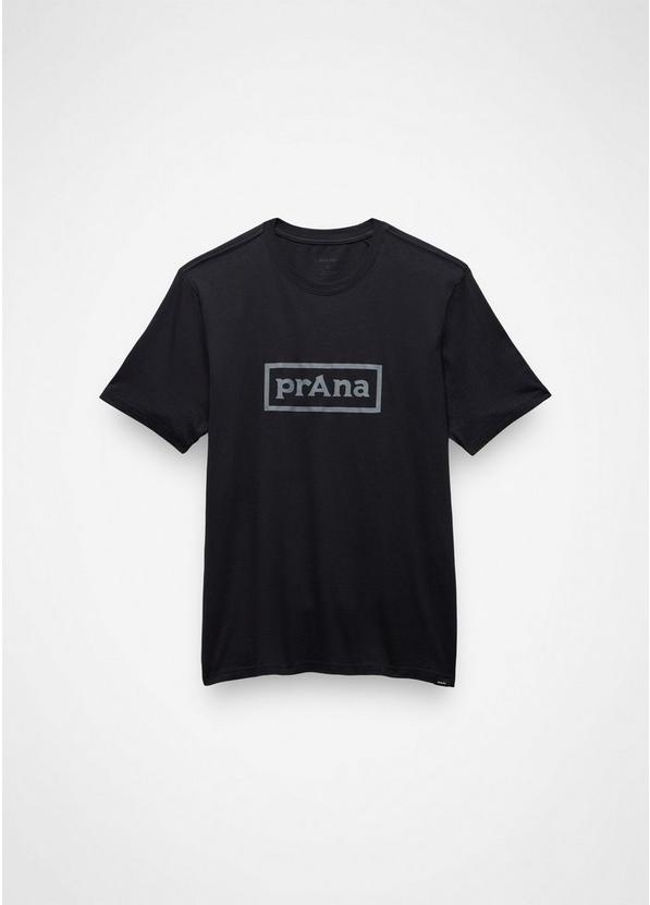 prAna Ingrained Graphic Tee, Color: Black, image 6