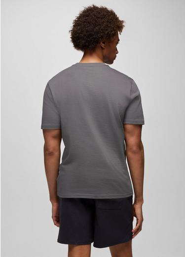 prAna Ingrained Graphic Tee, Color: Pewter, image 2