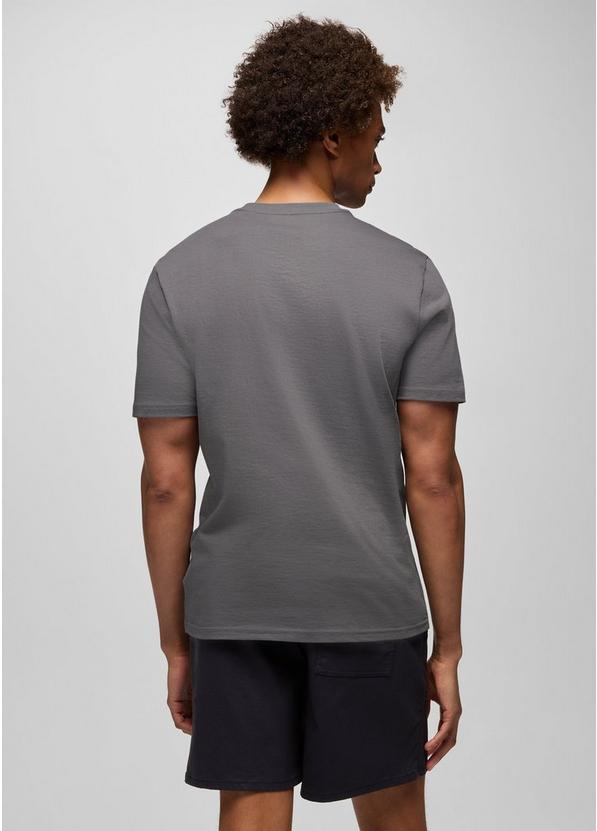 prAna Ingrained Graphic Tee, Color: Pewter, image 2