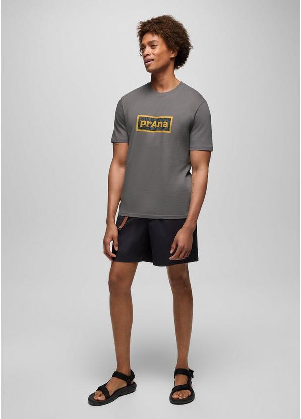 prAna Ingrained Graphic Tee, Color: Pewter, image 5