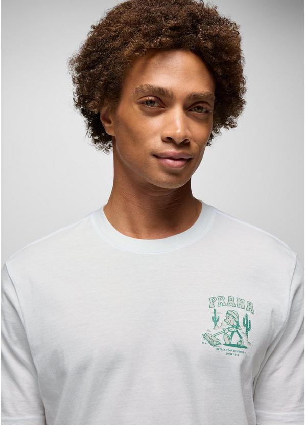 prAna Future Steward Graphic Tee, Color: Soft White, image 3