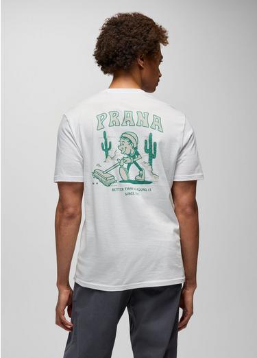 prAna Future Steward Graphic Tee, Color: Soft White, image 1