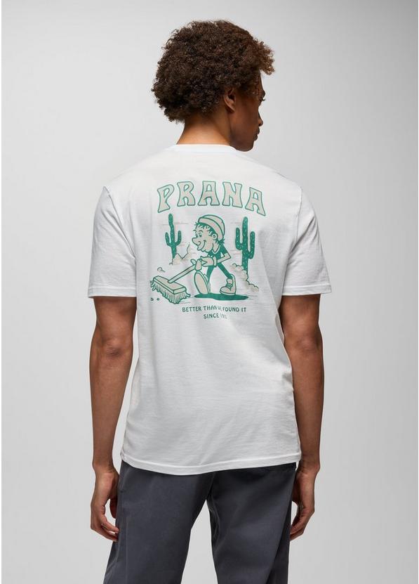 prAna Future Steward Graphic Tee, Color: Soft White, image 2
