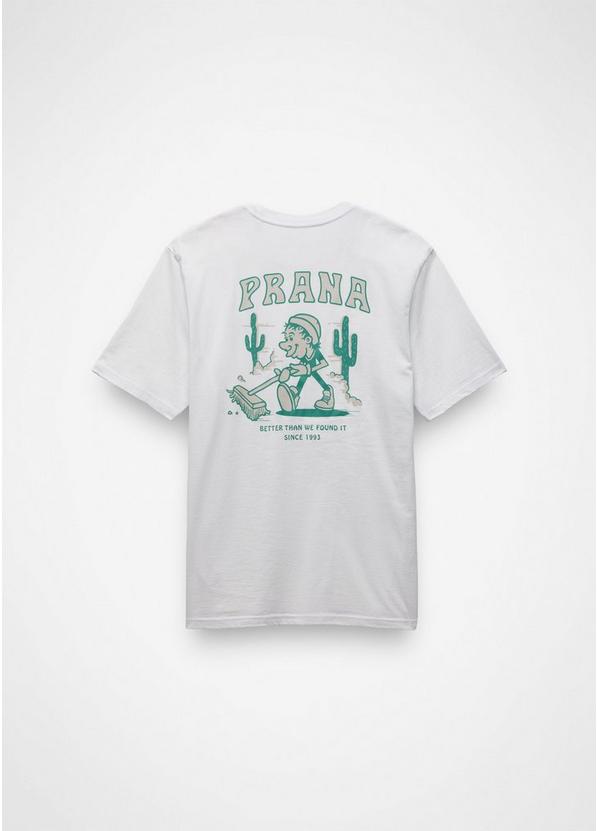 prAna Future Steward Graphic Tee, Color: Soft White, image 8