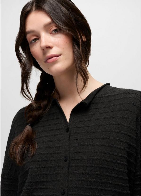 Three Falls Cardigan, Color: Black, image 3