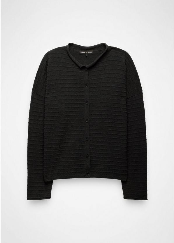 Three Falls Cardigan, Color: Black, image 5