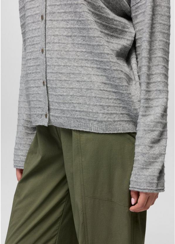 Three Falls Cardigan, Color: Heather Grey, image 5