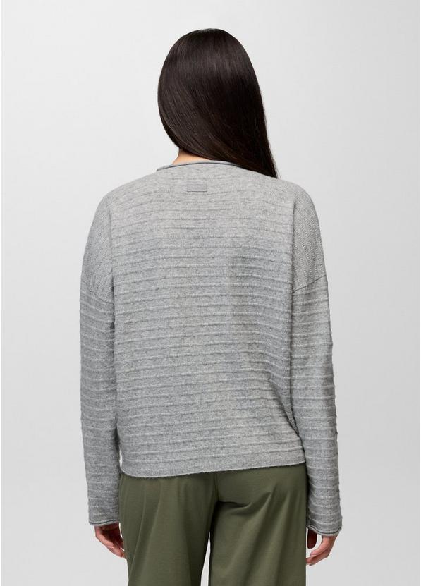 Three Falls Cardigan, Color: Heather Grey, image 2