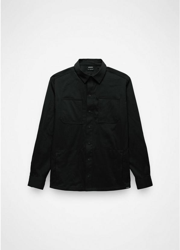 Stretch Zion Long Sleeve Shirt, Color: Black, image 7