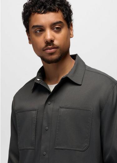 Stretch Zion Long Sleeve Shirt, Color: Shadow, image 11