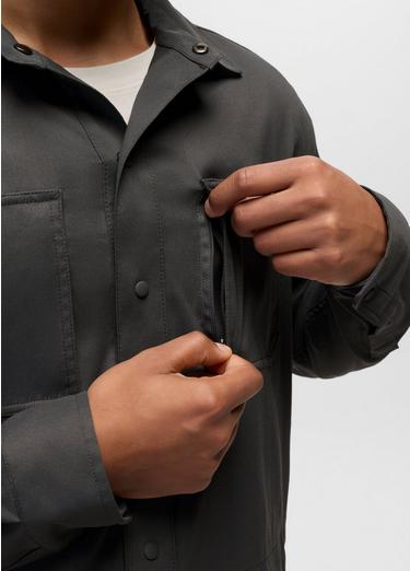 Stretch Zion Long Sleeve Shirt, Color: Shadow, image 12