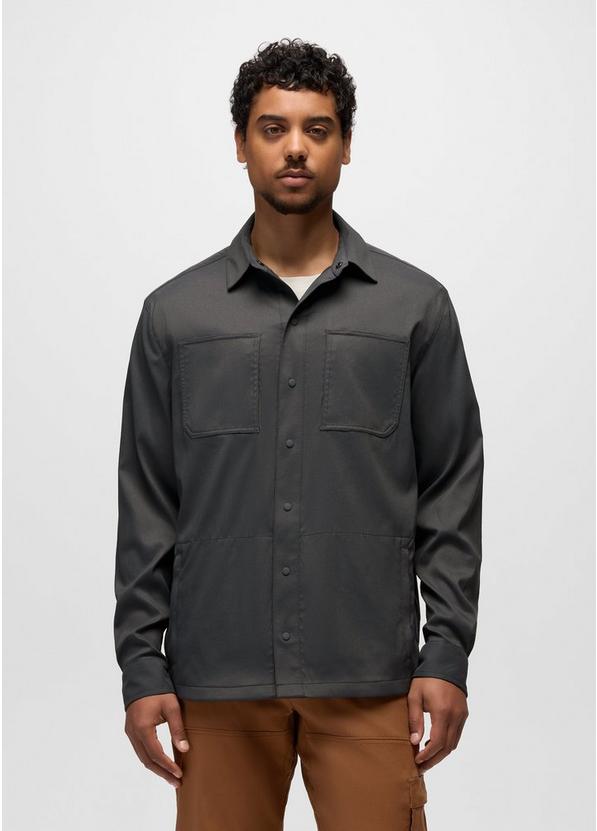 Stretch Zion Long Sleeve Shirt, Color: Shadow, image 1