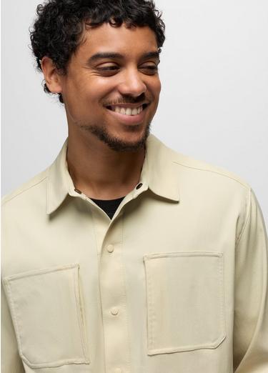 Stretch Zion Long Sleeve Shirt, Color: Beach Pebble, image 3
